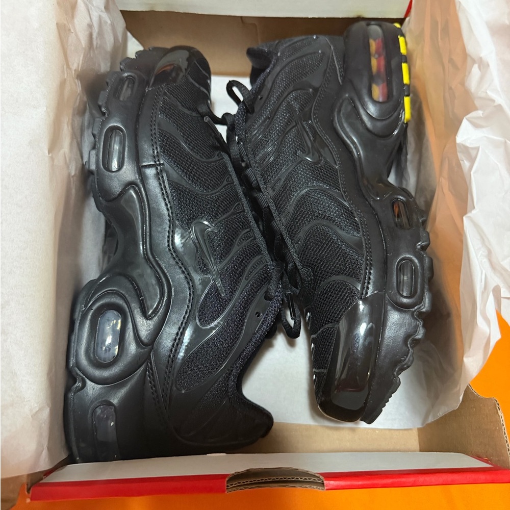 Nike Black Air Max Plus Sneakers